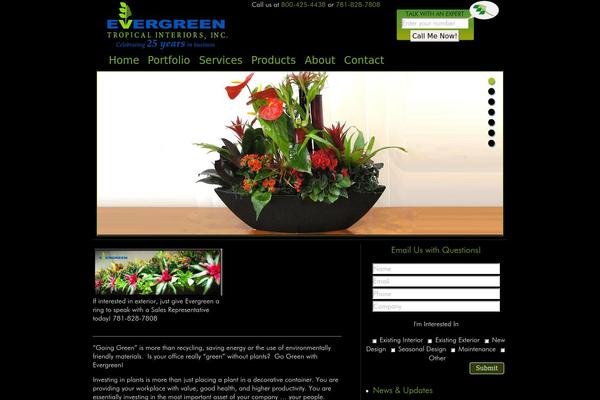 Dev theme site design template sample