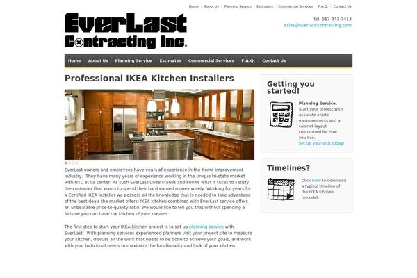Responsive theme site design template sample
