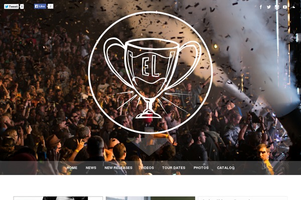 Speaker theme site design template sample
