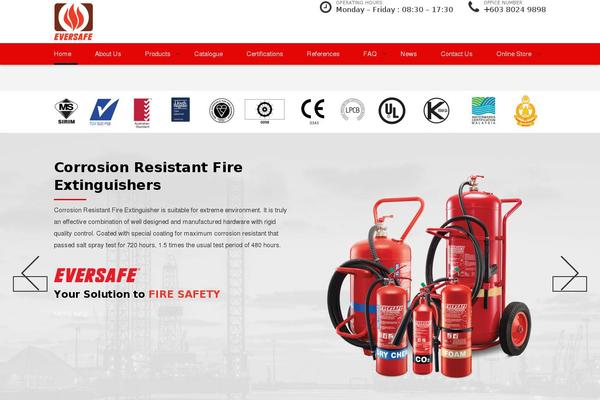 Industrial theme site design template sample