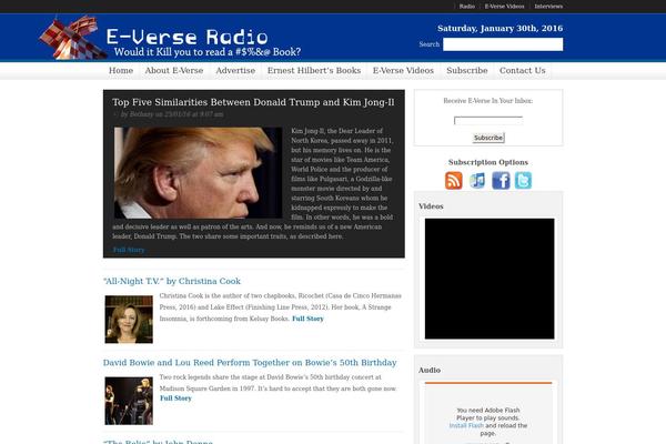 Cassia theme site design template sample