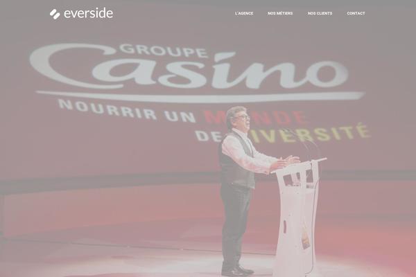 Quince theme site design template sample