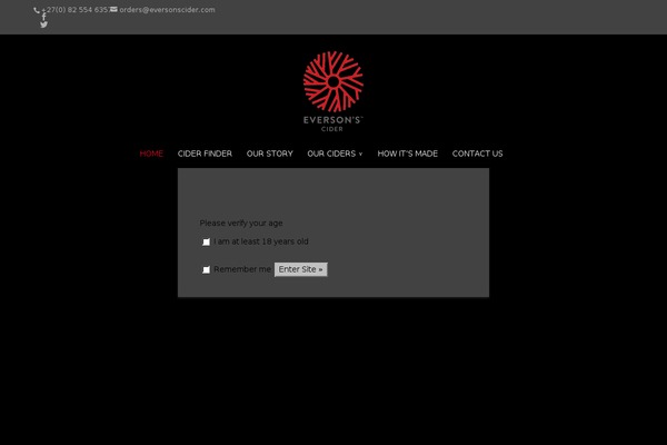 Site using Age Verify plugin