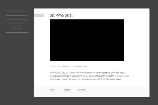 eversondigital.com site used Fixed