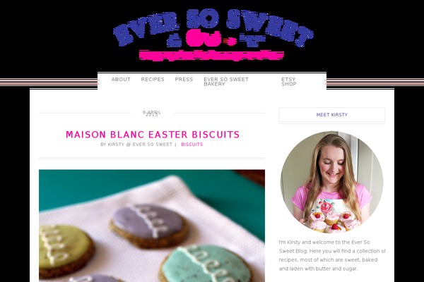 eversosweetblog.co.uk site used Naomi
