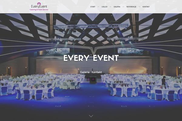 Ananke theme site design template sample