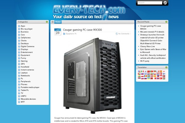 every-tech.com site used I3theme-1-6-classic