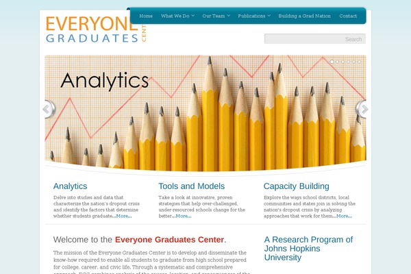 every1graduates.org site used Theme-unite