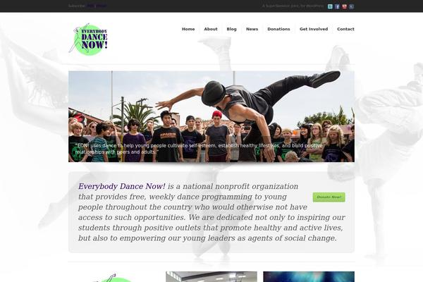 Reaction theme site design template sample