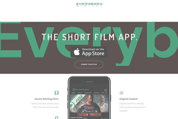 Kudos theme site design template sample
