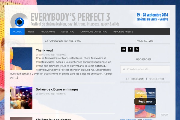 Site using Custom Facebook Feed plugin
