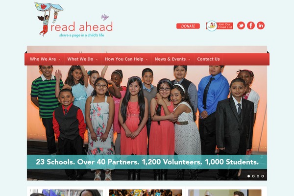 NonProfit theme site design template sample