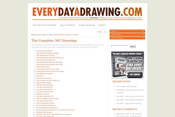 everydayadrawing.com site used ArtSee