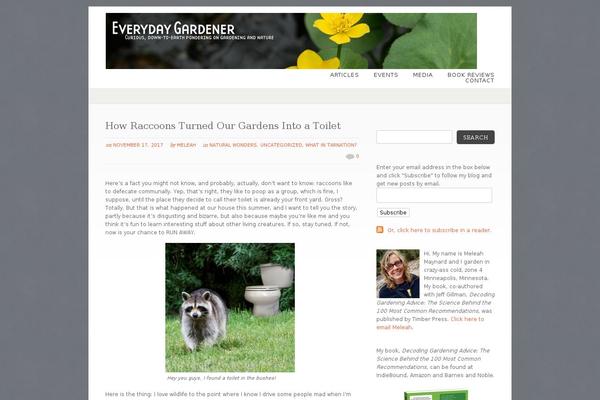 Dandelion theme site design template sample