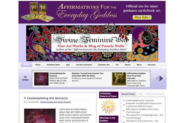 everydaygoddessart.com site used Vanity
