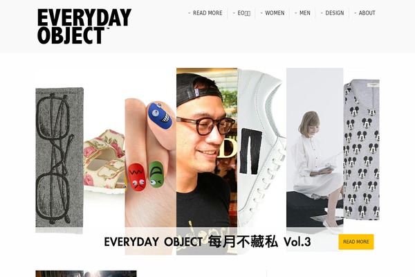 everydayobject.us site used Untold-stories