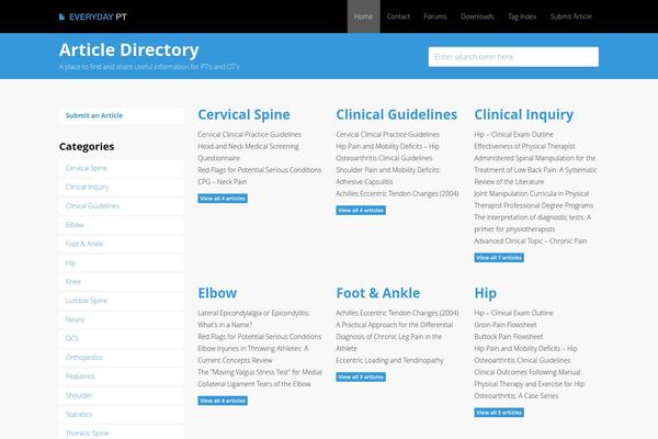 KnowledgePress theme site design template sample