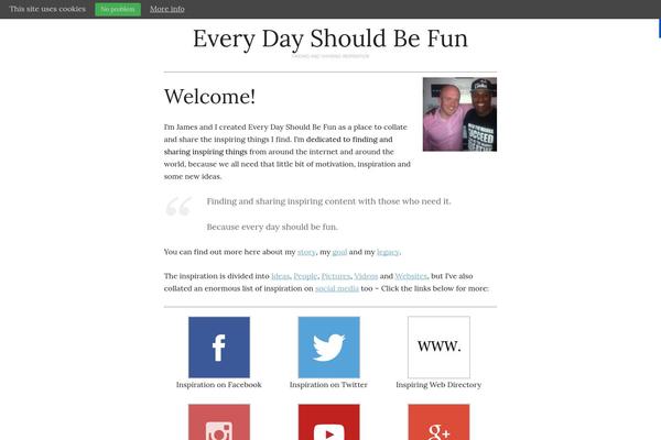 everydayshouldbefun.com site used Balance