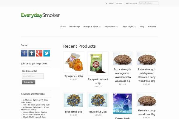 Mystile theme site design template sample