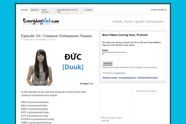 Thesis 1.6 theme site design template sample