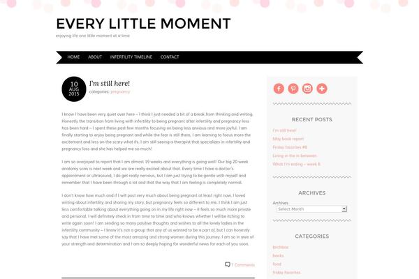 Adelle theme site design template sample