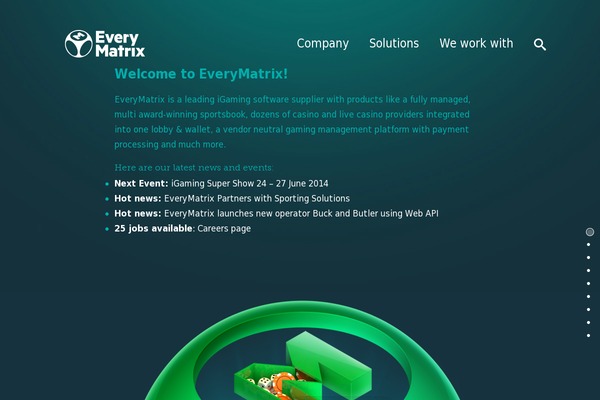 Em theme site design template sample