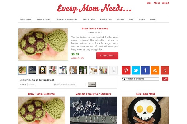 Site using Category Posts Widget plugin