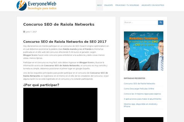 SuperMag theme site design template sample