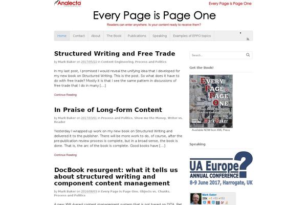 Site using Organize Series plugin
