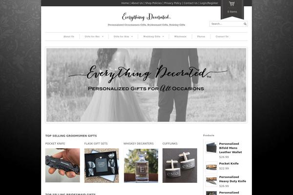 everythingdecorated.com site used Maya