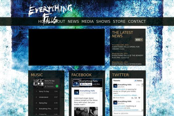 Enterprise theme site design template sample