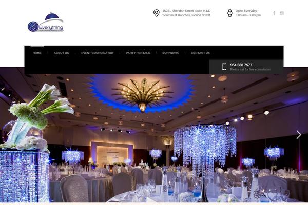 Cinderella theme site design template sample