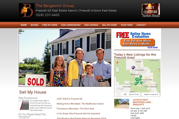 everythingprescott.com site used Localx