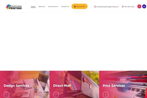CopyPress theme site design template sample