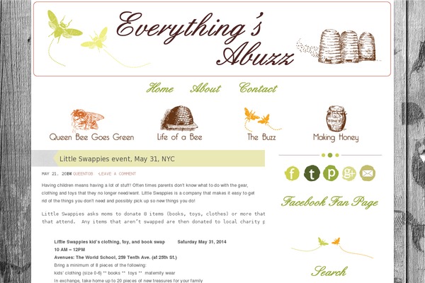 Blissful theme site design template sample