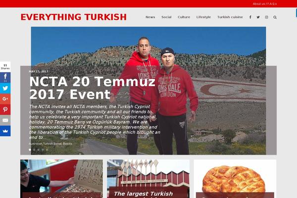 Bourz theme site design template sample