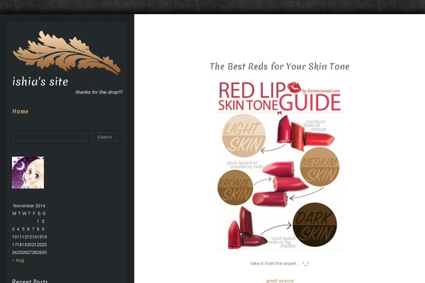 Luminescence Lite theme site design template sample