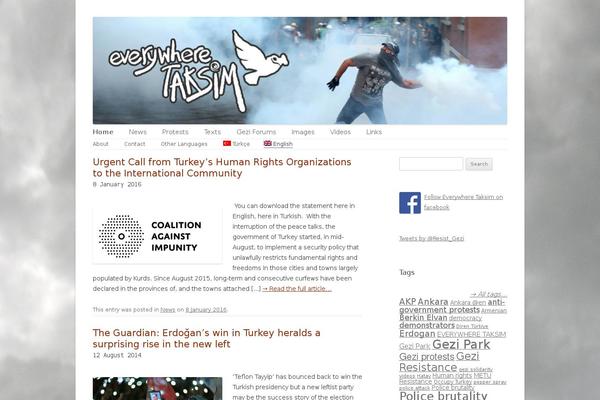 everywheretaksim.net site used Twentytwelve-customized