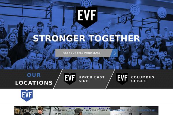evfperformance.com site used Crossfit