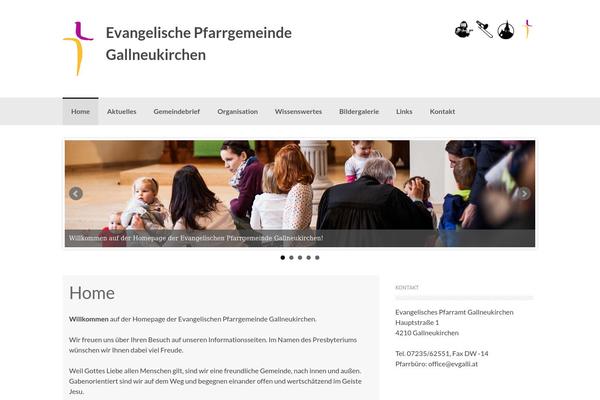 Coller theme site design template sample