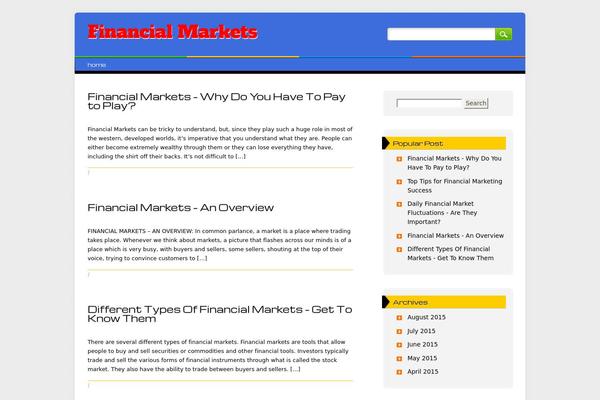 Arb theme site design template sample