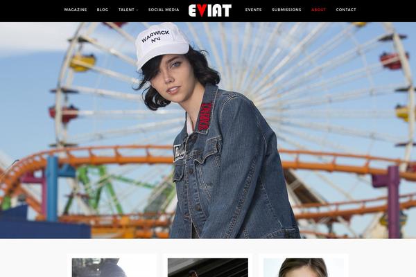 Vega theme site design template sample