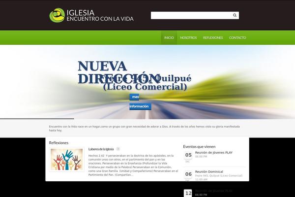 Churchope theme site design template sample