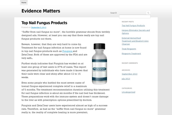 evidencematters.org site used Stfalcon-studio-wp-theme_snowberry-1e46401