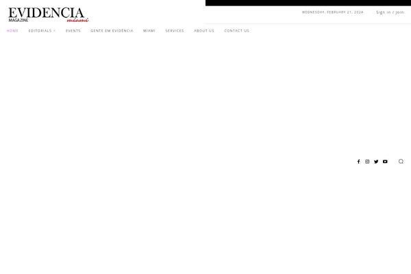 Site using Td-newsletter plugin