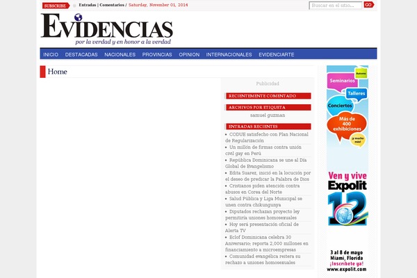 Advance Newspaper theme site design template sample