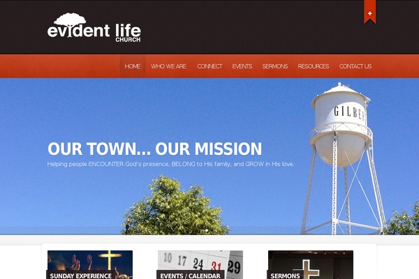 Maranatha theme site design template sample