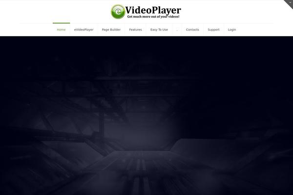 Rocketbuilder theme site design template sample