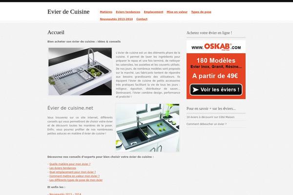 Orion theme site design template sample
