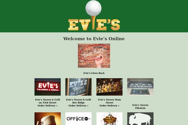 Home theme site design template sample